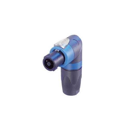 Conector Speakon aereo 4 contactos acodado NL4FRX