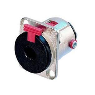 Base Jack mono-estereo 1/4 hembra plata NJ3FP6C