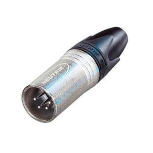 Conector XLR 4P macho aereo NC4MXX