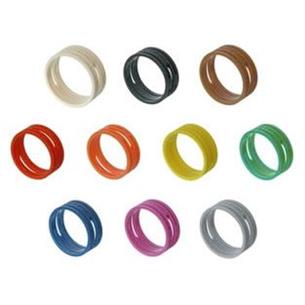Anillo para identificacion de color marron XXR1