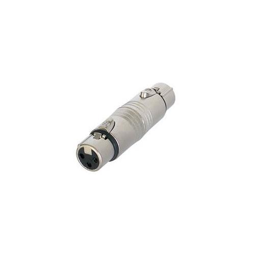 Adaptador XLR 3P hembra hembra NA3FF