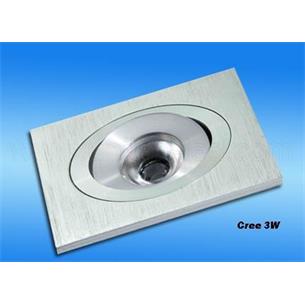 Lampara de empotrar Led 3W Cree 30