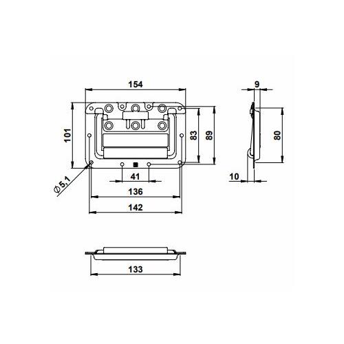 Asa retractil mediana 34082