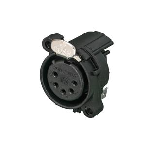 Base conector XLR hembra 5p PCB H NC5FAH