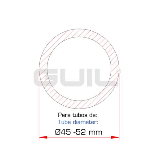Abrazadera de aluminio ABZ-24