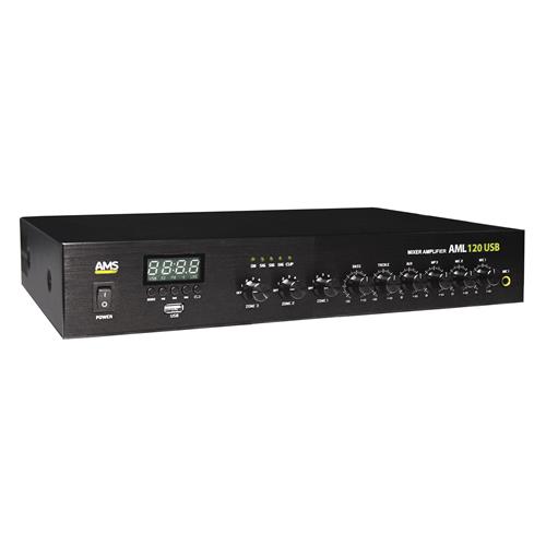 Amplificador para megafonia AML 120 USB Amplificador para megafonia AML 120 USB