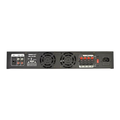 Amplificador para megafonia AML 120 USB