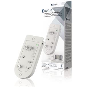 Amplificador TV PRO 28db 2salida retorno activa