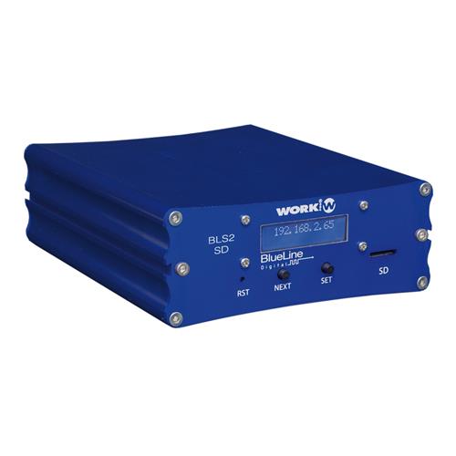 Emisor AoIP de 1 canal ST con reproductor BLS2 SD MKII Emisor AoIP de 1 canal ST con reproductor BLS2 SD MKII