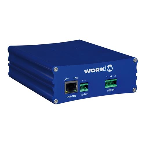 Emisor AoIP de 1 canal ST con reproductor BLS2 SD MKII