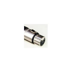 Conector XLR 4P hembra aereo CA27