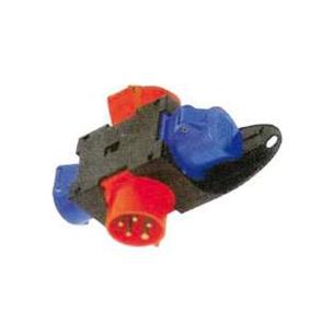 Adaptador macho/hembra 5 polos 16A CA3005