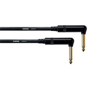 Cable Jack acod. - Jack acod. 6,3mm 0,3mts. mono CFI 0,3 RR