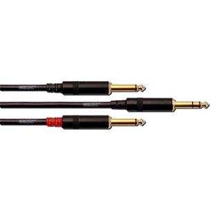 Cable Jack 6,3 st - 2 x Jack 6,3 mm mono long. 3m. CFY 3 VPP