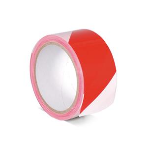 Cinta de señalizacion rojo/blanco 33m CI 1301