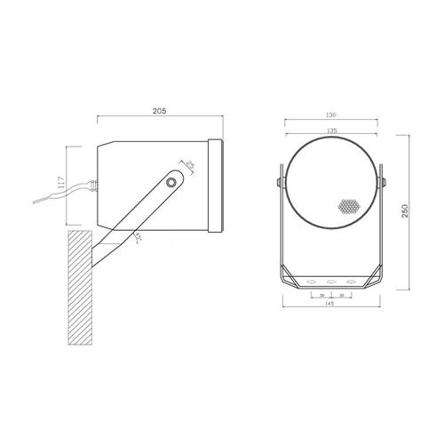 Proyector de sonido CS 306 T