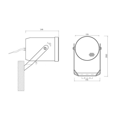 Proyector de sonido CS-323 T