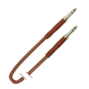 Cable con conectores Bantam macho/macho 40 cm rojo K12