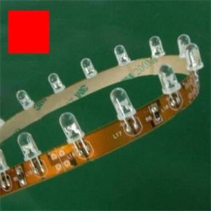 Tira de Led 508 Semi-Rigida 5Mts Rojo 12Vdc