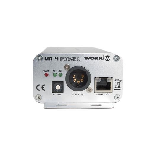 Controlador driver LED por red Ethernet LM4 POWER