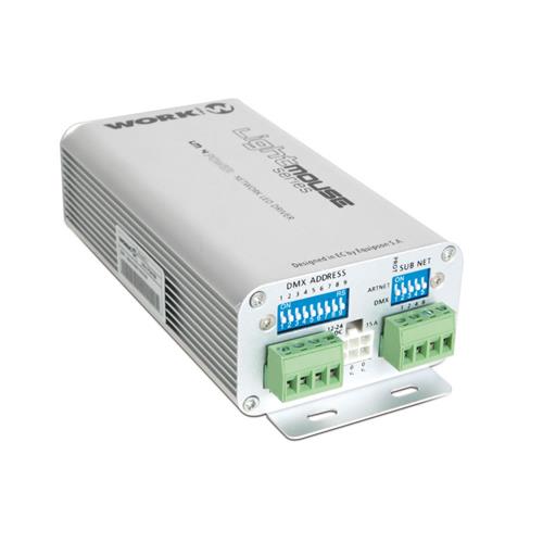 Controlador driver LED por red Ethernet LM4 POWER