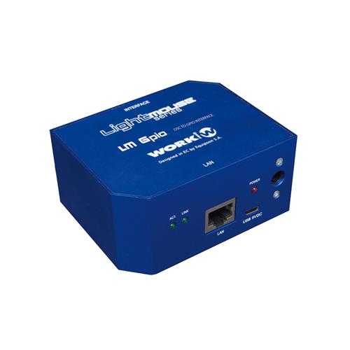Interfaz Ethernet-GPIO programable LM GPIO