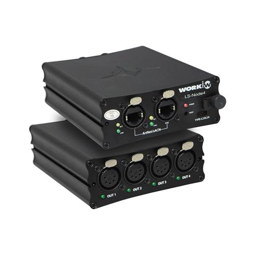 Dispositivo de streaming RDM/DMX LS-NODE4