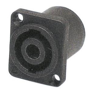 Conector Base cuadrada Speakon 4 contactos MBA115