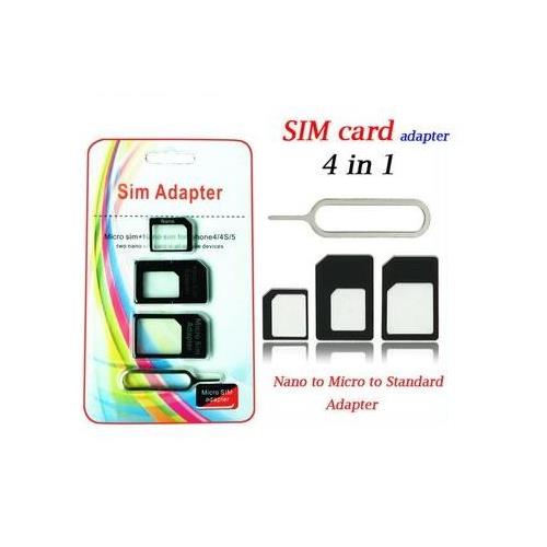 Adaptador 3en1 Nano - Micro - Sim
