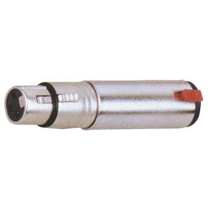 Adaptador XLR 3P hembra a Jack 6,3mm hembra MCAA215