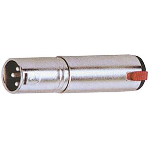Adaptador XLR 3P macho a Jack 6,3mm hembra MCAA 216