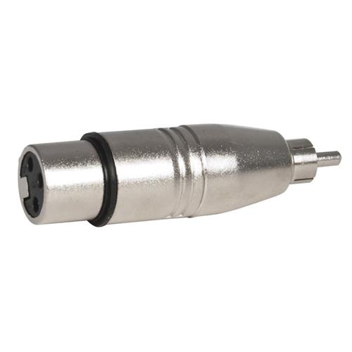 Adaptador XLR hembra - RCA macho MCAA221