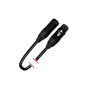 Cable DMX conectores XLR 5p macho/hembra 20 mts, MK116 2