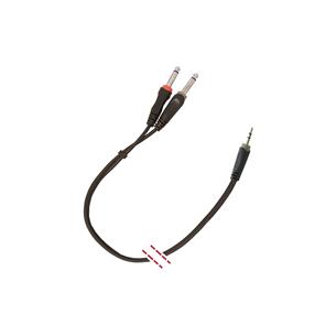 Cable mini Jack estereo/2 x Jack mono 6 m macho MK 69