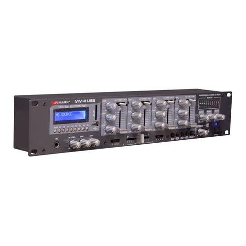 Reproductor mezclador digital de audio MM 4 USB Reproductor mezclador digital de audio MM 4 USB
