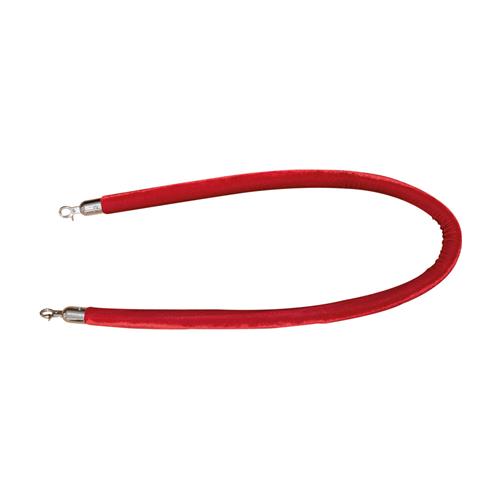 Cordon separador clasico para bolardo rojo 1,5m MPS 135 R