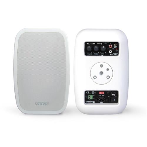 Caja acustica amplificada bluetooth color blanco NEO 5A BT (pareja) Caja acustica amplificada bluetooth color blanco NEO 5A BT (pareja)