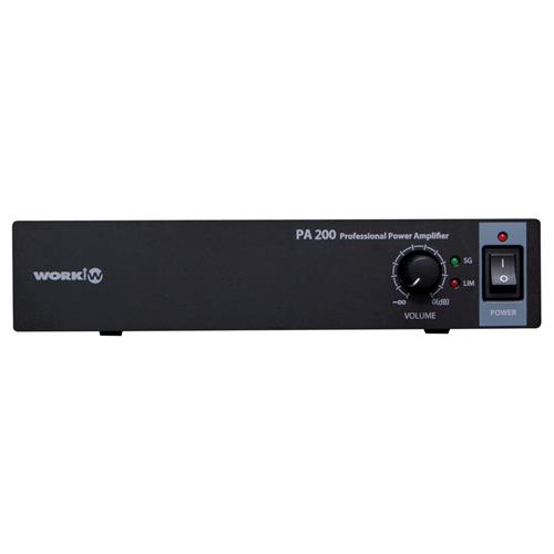 Amplificador de instalacion megafonia PA 200