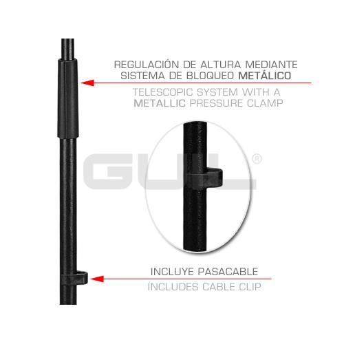 Pie de micro reforzado PM20