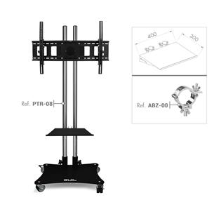Bandeja multiusos para soporte pantalla movil PTR-08B 2