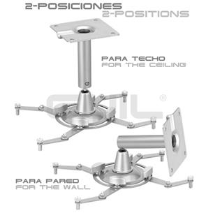 Soporte universal proyector de techo para PTR-14