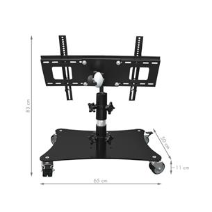 Soporte movil de altura reducida pantallas 65" PTR-25 2
