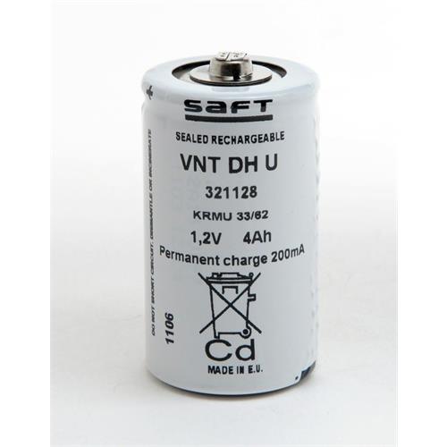 Bateria 1,2V 4000mAh Ni-Cd tipo D Saft