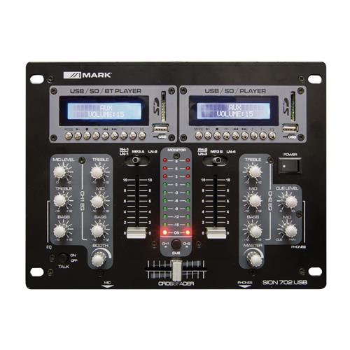Mezclador para Dj SION 702 USB Mezclador para Dj SION 702 USB