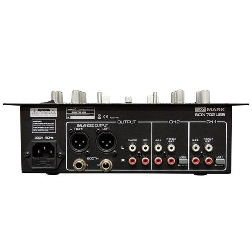 Mezclador para Dj SION 702 USB Mezclador para Dj SION 702 USB