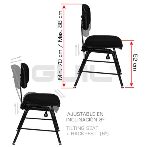 Silla ergonómica especial para orquesta SLL-01 Silla ergonómica especial para orquesta SLL-01