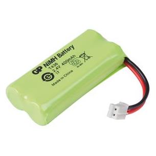Bateria 2,4V 550mAh 2 x AAA Ni-MH 3 cables