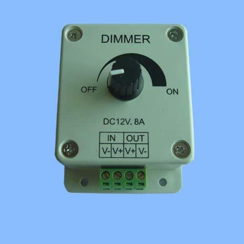 Controlador Dimmer para tiras de Led 12-24v 8A
