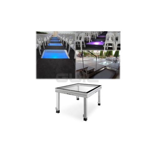 Tarima de 1x1m com metacrilato transparente TM440-M/1X1