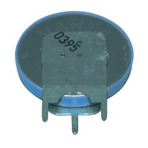 Pila boton litio 3V 140m CR2032 soldar 3 pines vertical